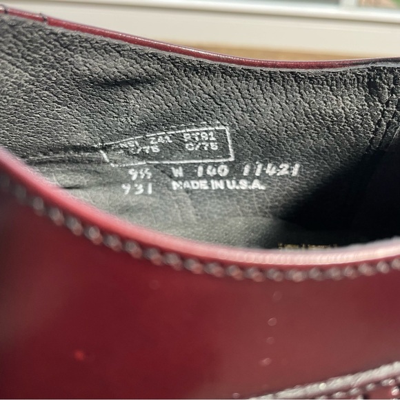 Iron Age 9.5W NEW Steel Toe Oxblood Burgundy Oxford Wingtip main image 12